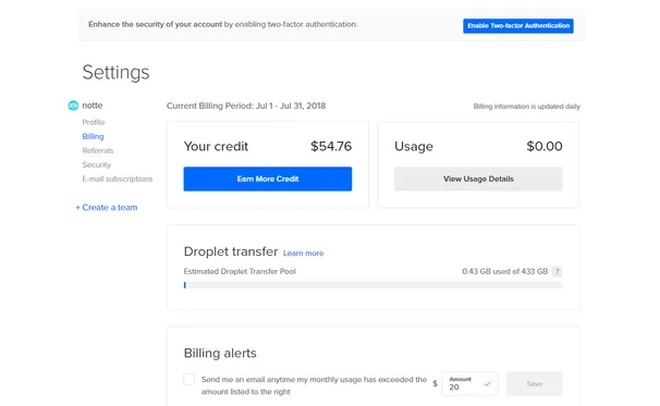 「福利」评论区随机赠送 DigitalOcean $50 优惠码