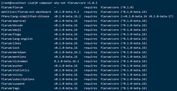Flarum 0.1.0-Beta.16 升级 1.0.0 正式版